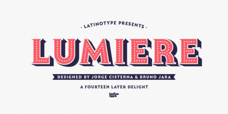 Lumiere font preview