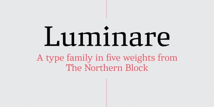 Luminare font preview