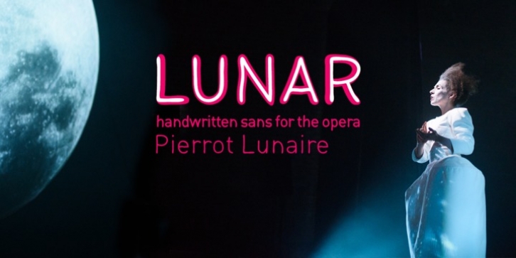 Lunar font preview