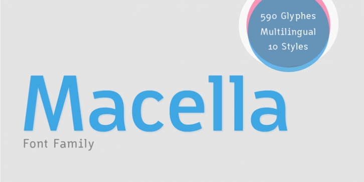 Macella font preview