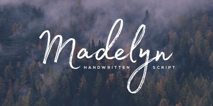 Madelyn font preview