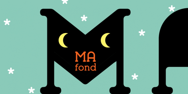 Mafond font preview