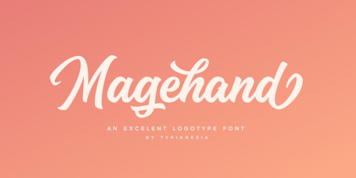 Magehand font preview