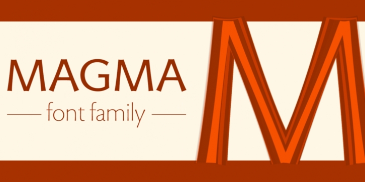 Magma font preview