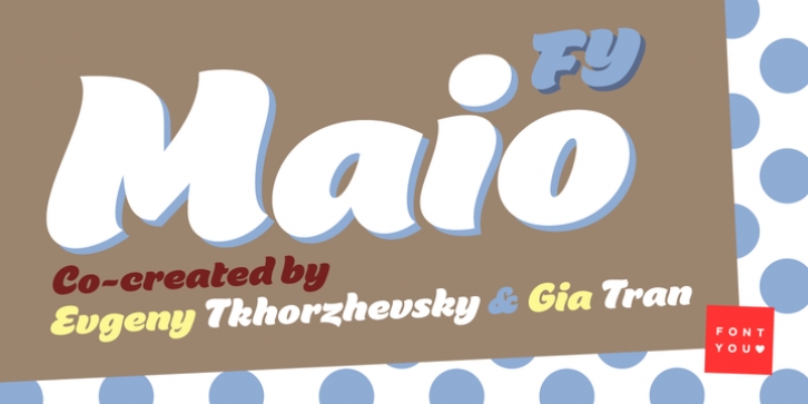 Maio FY font preview
