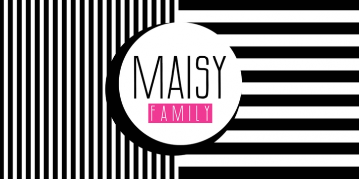 MAISY font preview