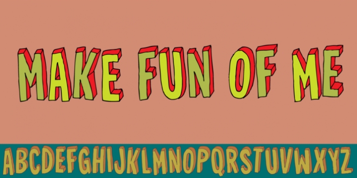 Make Fun Of Me font preview