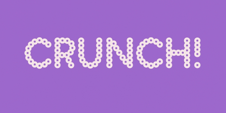 Malache Crunch font preview