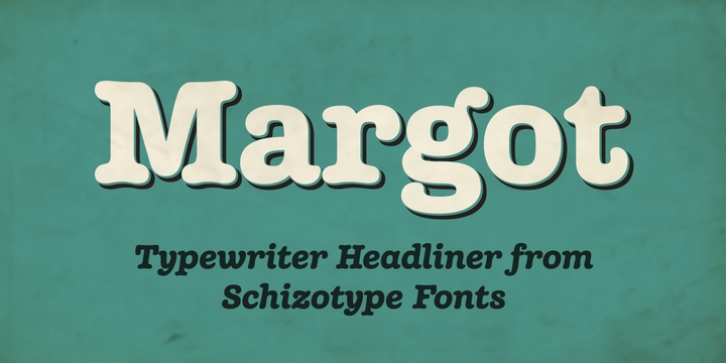 Margot font preview