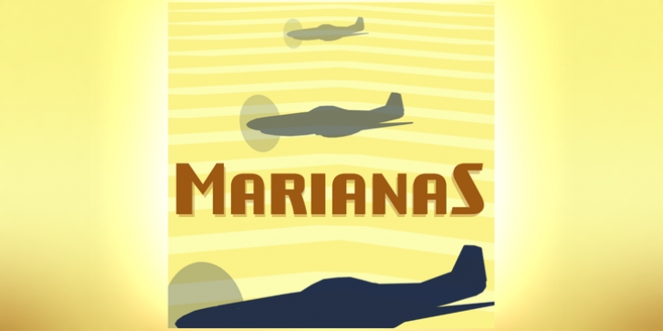 Marianas font preview