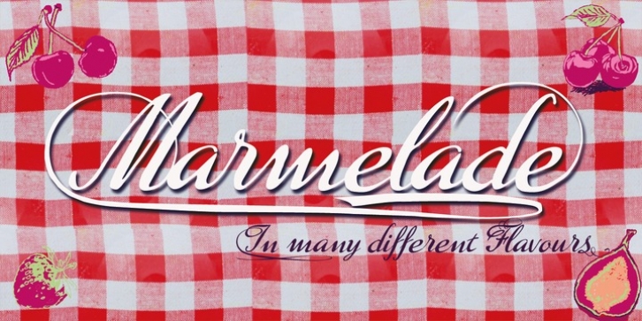 Marmelade font preview