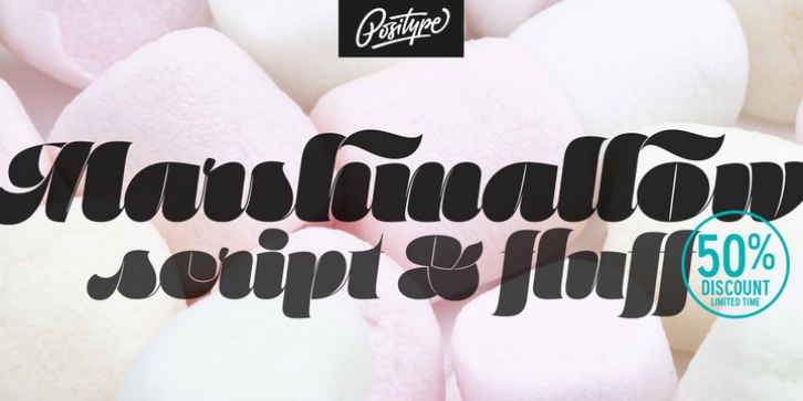 Marshmallow font preview