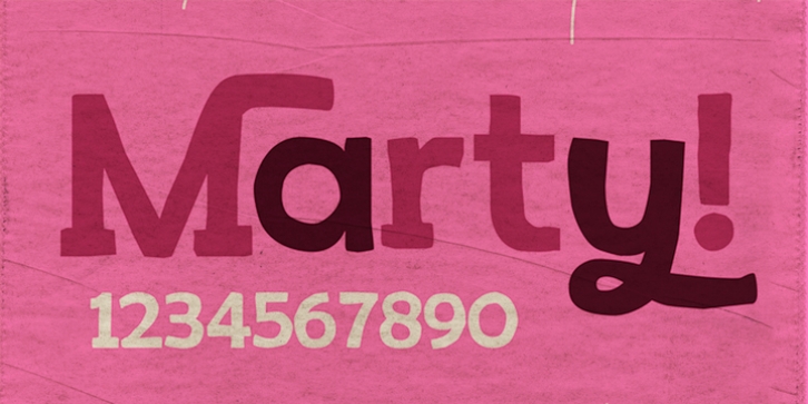 Marty font preview