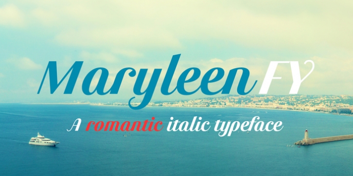 Maryleen FY font preview