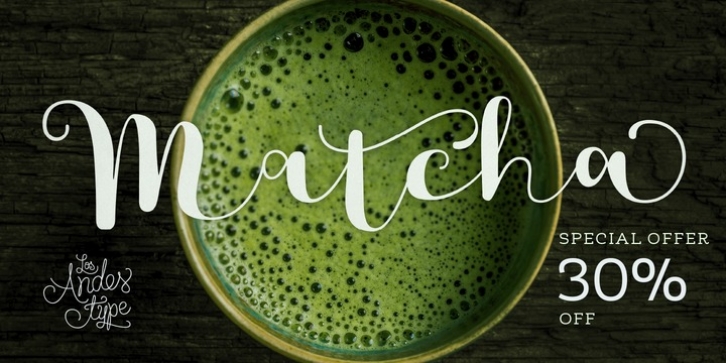 Matcha font preview