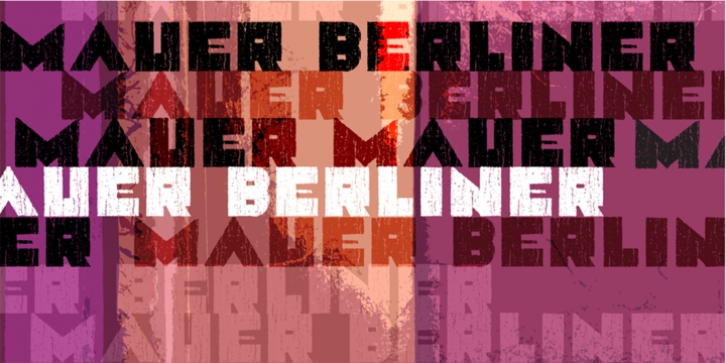 Mauer font preview