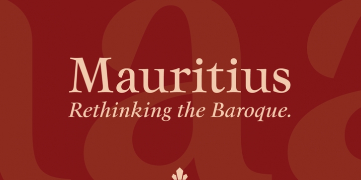 Mauritius font preview