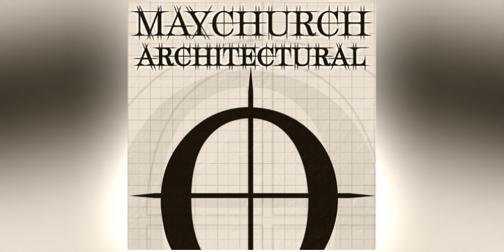 Maychurch font preview