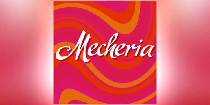 Mecheria font preview