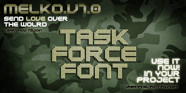 Melko font preview