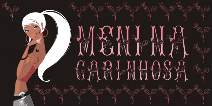 Menina Carinhosa font preview