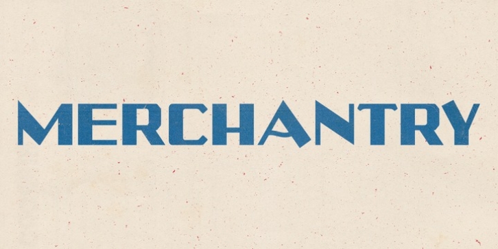 Merchantry font preview