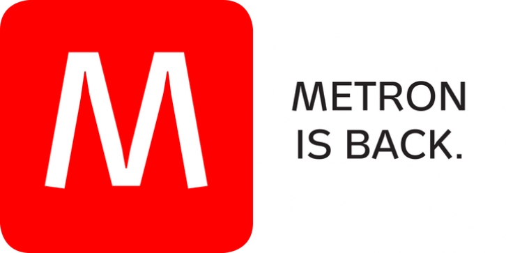 Metron font preview