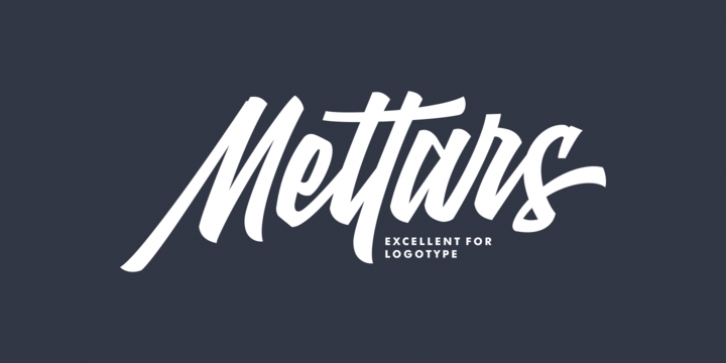 Mettars font preview