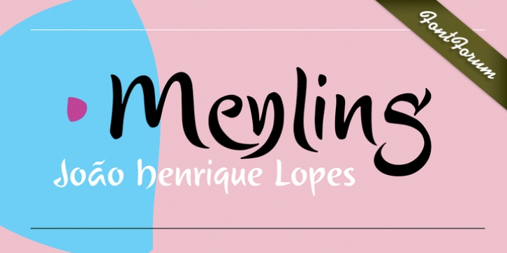 Meyling font preview