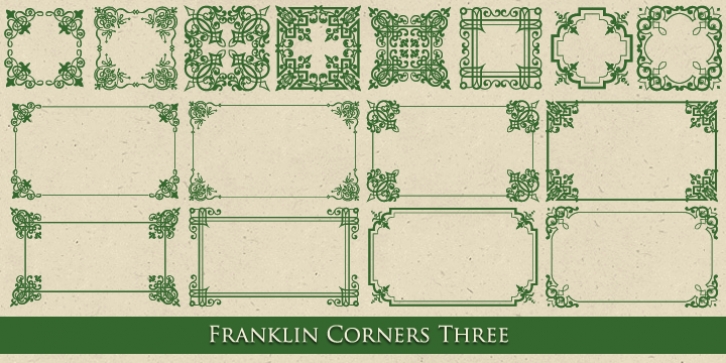 MFC Franklin Corners Three font preview