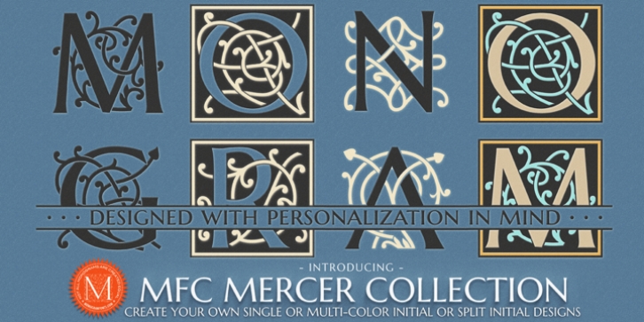 MFC Mercer font preview