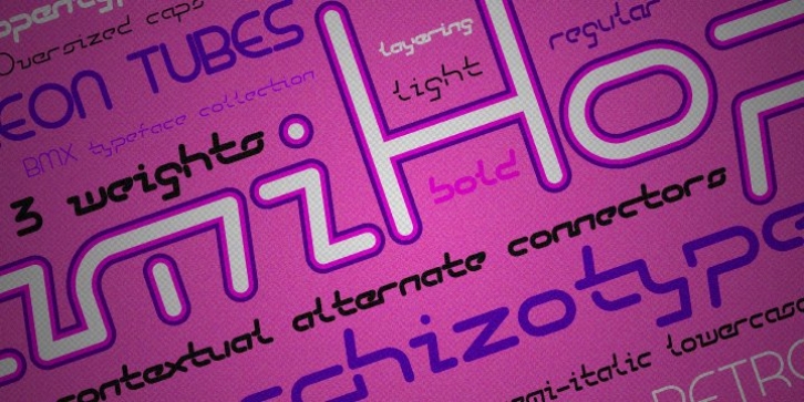 Miami Hopper font preview