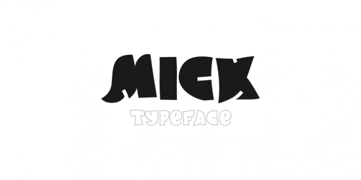 Mick font preview