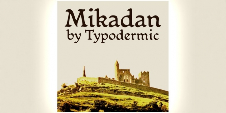 Mikadan font preview