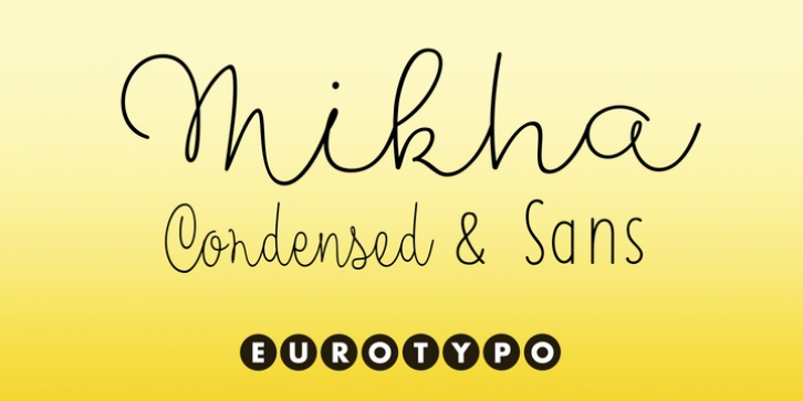 Mikha font preview