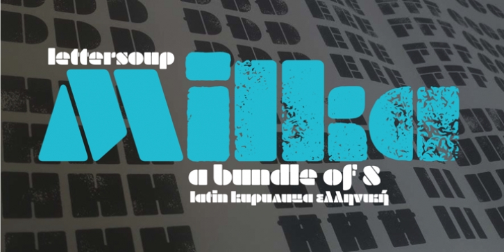 Milka font preview