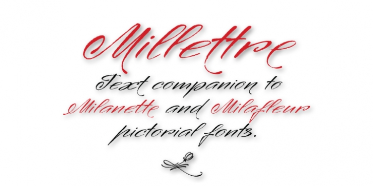 Millettre font preview