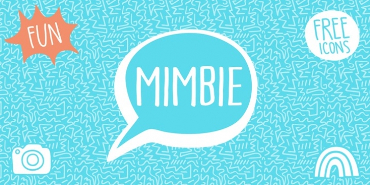 Mimbie font preview