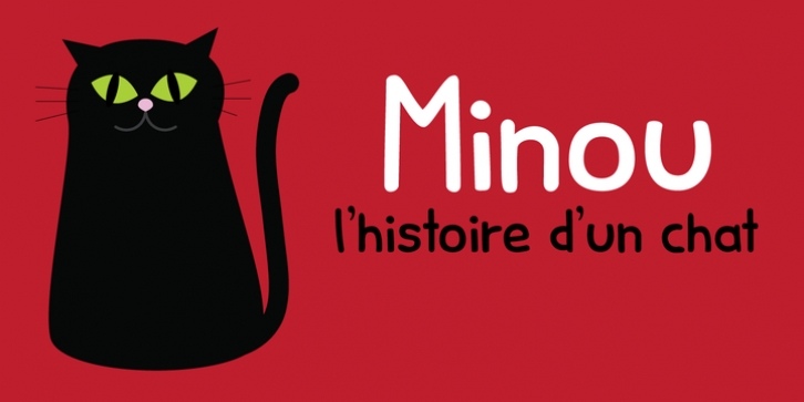 Minou font preview