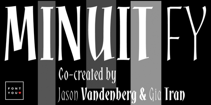 Minuit FY font preview