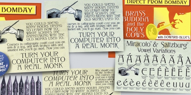 Miracolo font preview