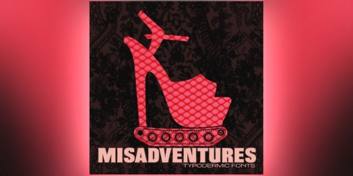 Misadventures font preview