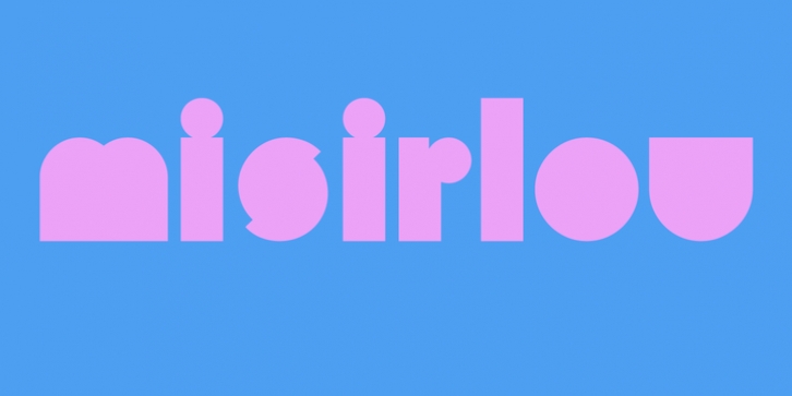 Misirlou font preview