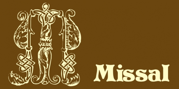 Missal font preview