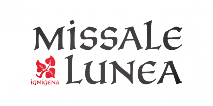 Missale Lunea font preview