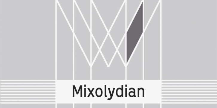 Mixolydian font preview