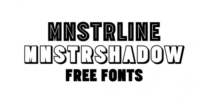 MNSTR font preview