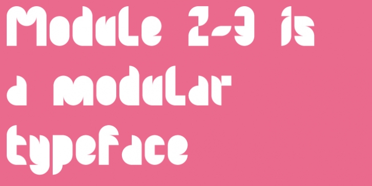 Module font preview