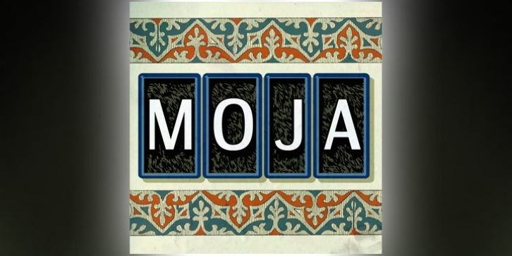 Moja font preview