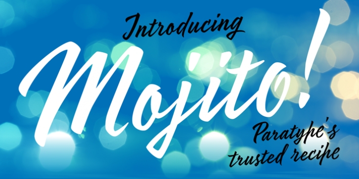 Mojito font preview